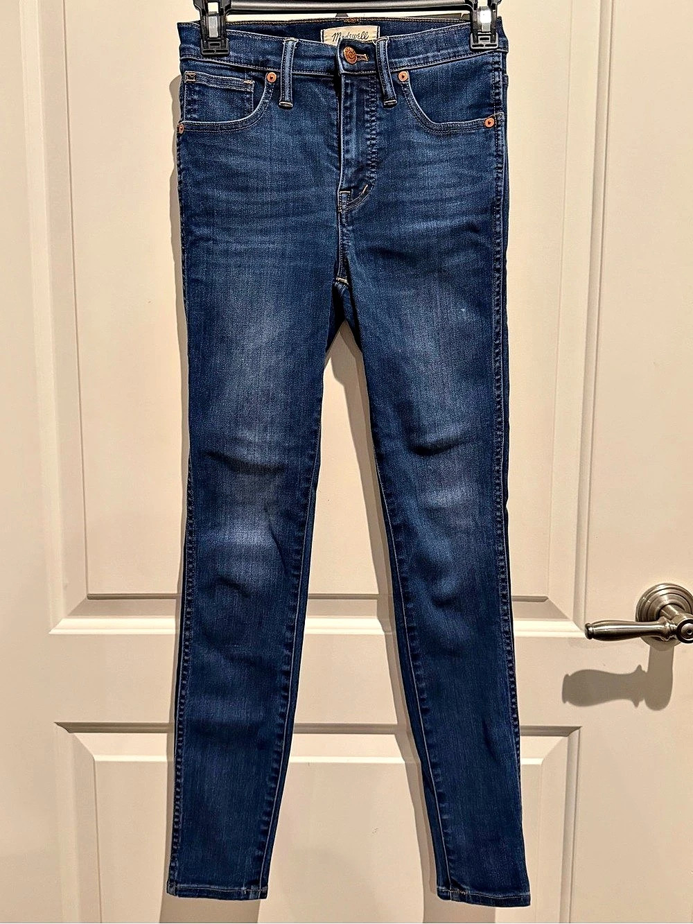 Madewell Skinny Jeans Waist 26 Blue